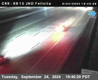 SB 15 at Felicita Road