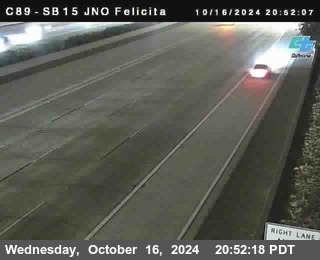 SB 15 at Felicita Road