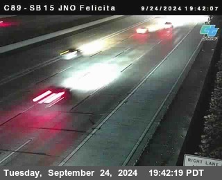 SB 15 at Felicita Road