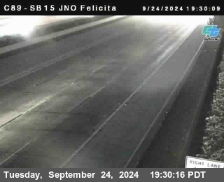 SB 15 at Felicita Road