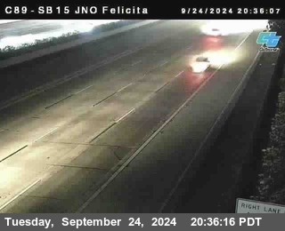 SB 15 at Felicita Road