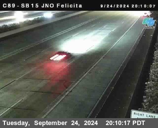 SB 15 at Felicita Road