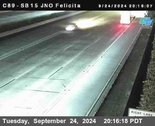 SB 15 at Felicita Road