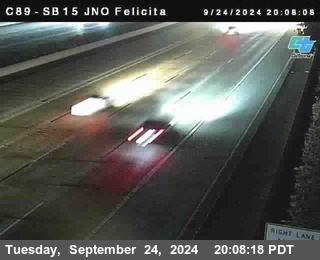 SB 15 at Felicita Road