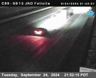 SB 15 at Felicita Road