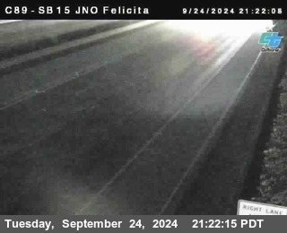 SB 15 at Felicita Road