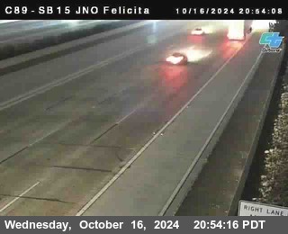 SB 15 at Felicita Road