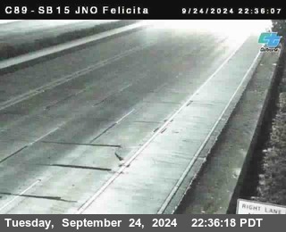 SB 15 at Felicita Road