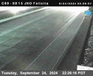 SB 15 at Felicita Road