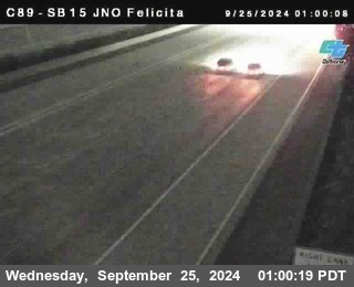 SB 15 at Felicita Road