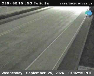 SB 15 at Felicita Road