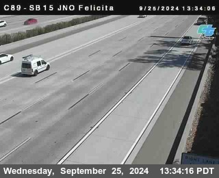 SB 15 at Felicita Road