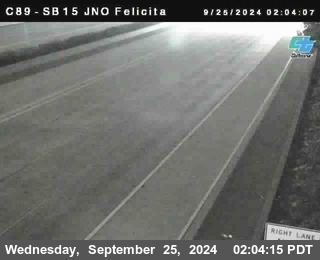 SB 15 at Felicita Road