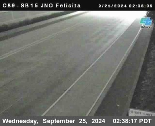 SB 15 at Felicita Road