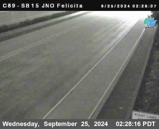 SB 15 at Felicita Road