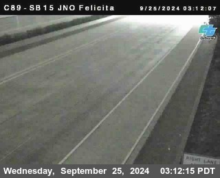 SB 15 at Felicita Road