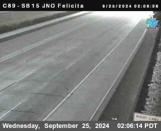 SB 15 at Felicita Road