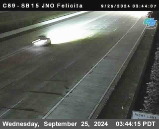 SB 15 at Felicita Road