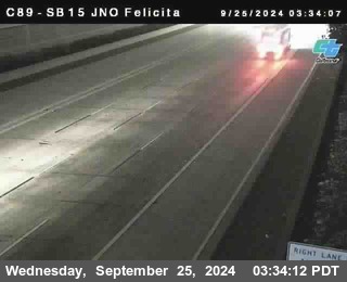 SB 15 at Felicita Road