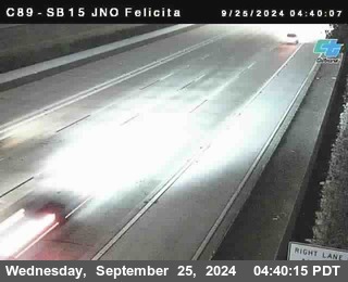 SB 15 at Felicita Road