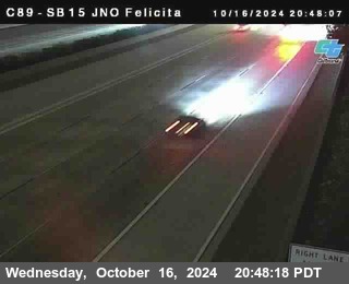 SB 15 at Felicita Road