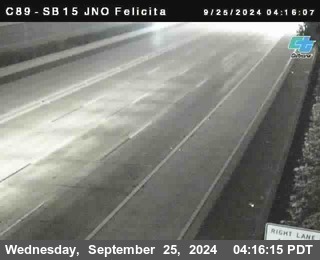 SB 15 at Felicita Road