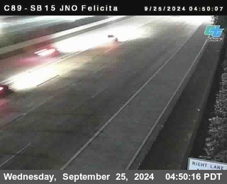 SB 15 at Felicita Road