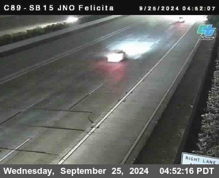 SB 15 at Felicita Road