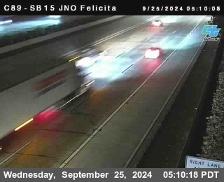 SB 15 at Felicita Road