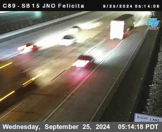 SB 15 at Felicita Road