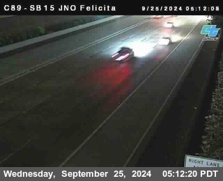 SB 15 at Felicita Road