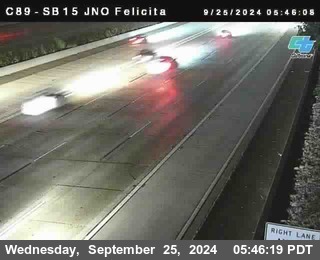 SB 15 at Felicita Road