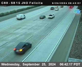 SB 15 at Felicita Road