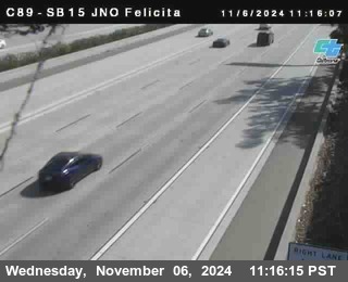 SB 15 at Felicita Road