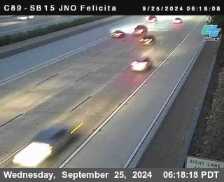 SB 15 at Felicita Road