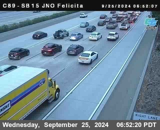 SB 15 at Felicita Road