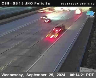 SB 15 at Felicita Road