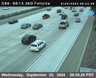 SB 15 at Felicita Road