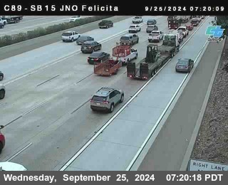 SB 15 at Felicita Road