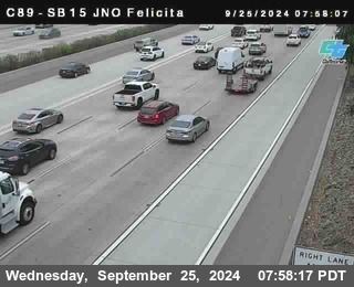 SB 15 at Felicita Road