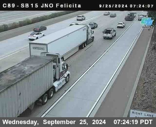 SB 15 at Felicita Road