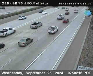 SB 15 at Felicita Road