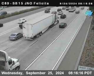 SB 15 at Felicita Road