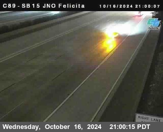 SB 15 at Felicita Road