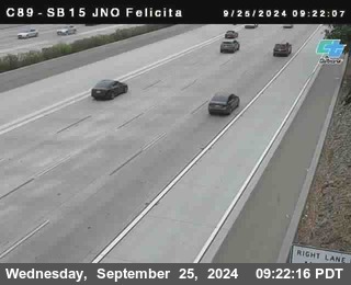 SB 15 at Felicita Road