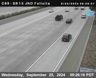 SB 15 at Felicita Road