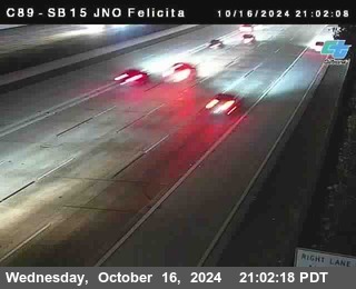 SB 15 at Felicita Road