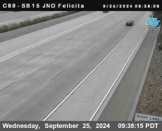 SB 15 at Felicita Road