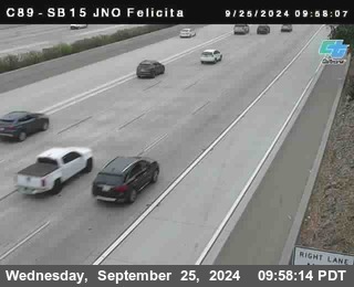 SB 15 at Felicita Road