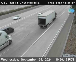 SB 15 at Felicita Road